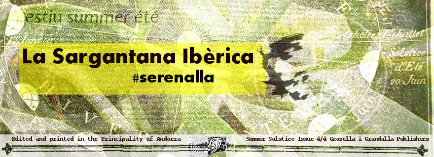 La Sargantana Iberica, Summer Related Banner, Plants and Soltices Squeme
