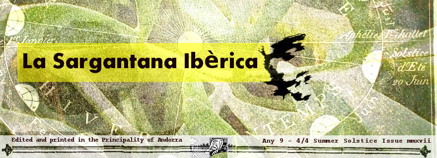 La Sargantana Iberica, Summer Related Banner, Plants and Soltices Squeme