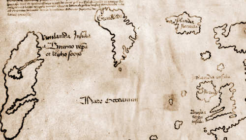 Vinland Map detail 01